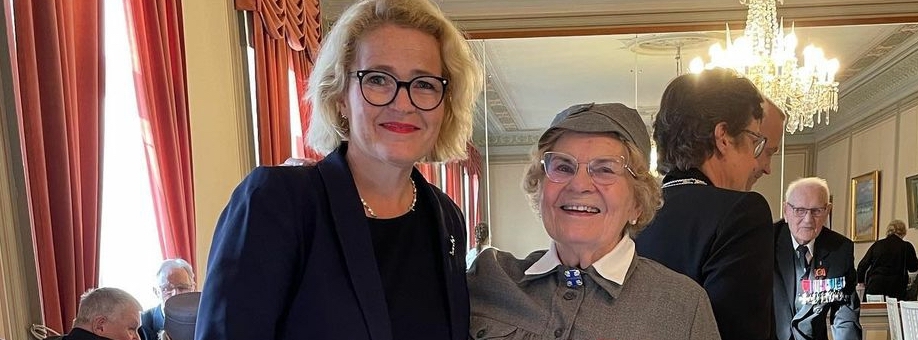 Puheeni Suomen Lottaperinneyhdistyksen lottaperinnepäivien valtakunnallisessa pääjuhlassa