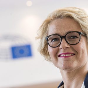 Miapetra KUMPULA-NATRI in the EP in Brussels